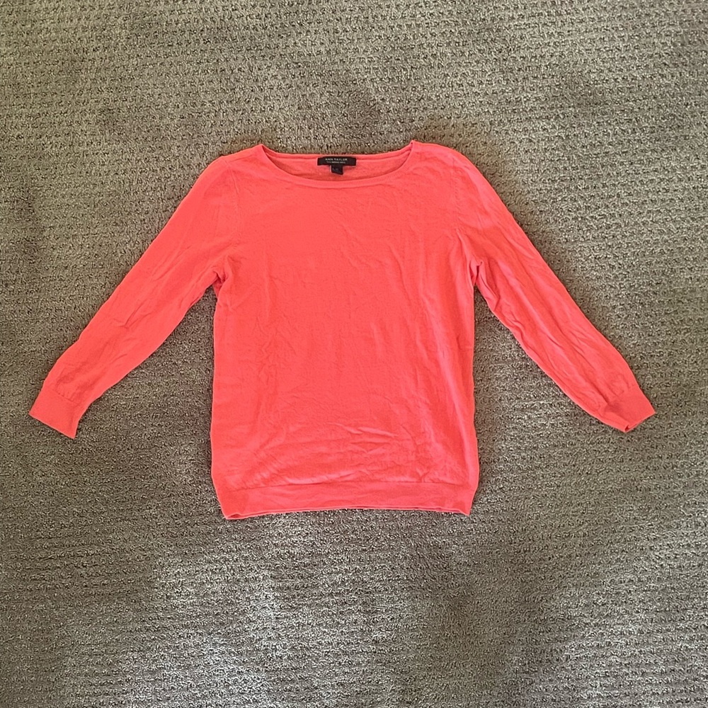 Ann Taylor Women's Superfine Merino Wool Sweater